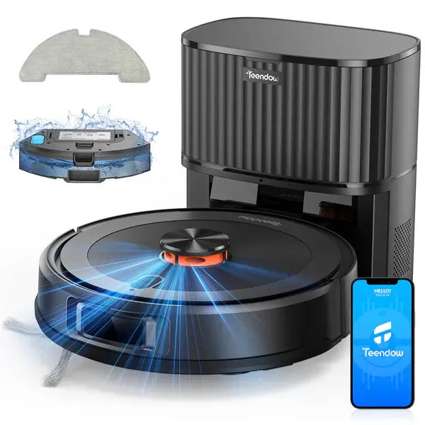 Teendow D10S MAX 2-in-1 Robot Vacuum Cleaner – Smart Cleaning image 10