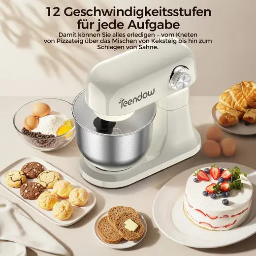 SM-B03C Teendow Stand Mixer – Powerful Kitchen Performance for Every Home Baker Teendow Australia