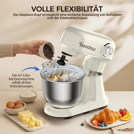 SM-B03C Teendow Stand Mixer – Powerful Kitchen Performance for Every Home Baker Teendow Australia