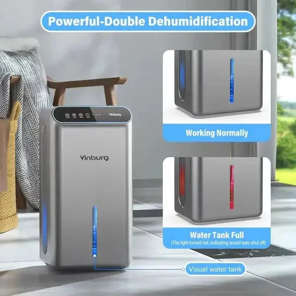 Best Portable Dehumidifier CT6 2.5L - Teendow Australia