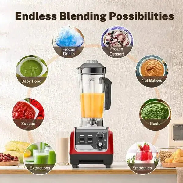 Blender Fruit High Speed - 206D 1800W - Teendow Australia