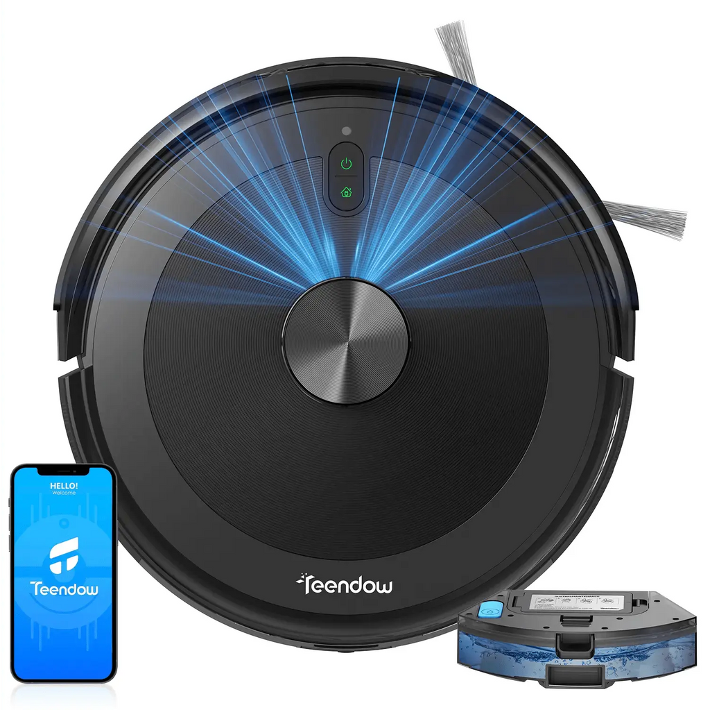Robot Vacuum Cleaner Teendow D10S 2 - in - 1 - Teendow Australia