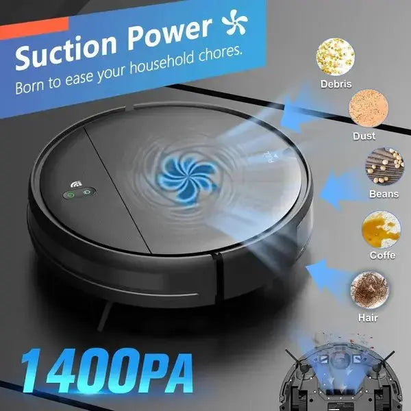 Robot Vacuum Mop Combo – BR151 WiFi, Alexei & App Control - Teendow Australia