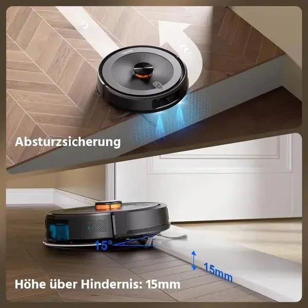 Teendow D10S MAX 2 - in - 1 Robot Vacuum Cleaner – Smart Cleaning - Teendow Australia