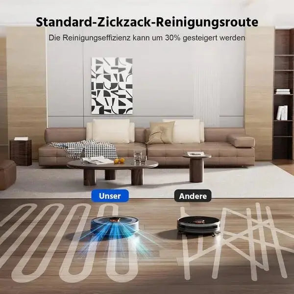 Teendow D10S MAX 2 - in - 1 Robot Vacuum Cleaner – Smart Cleaning - Teendow Australia