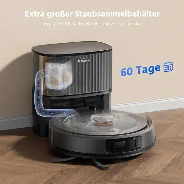 Teendow D10S MAX 2 - in - 1 Robot Vacuum Cleaner – Smart Cleaning - Teendow Australia